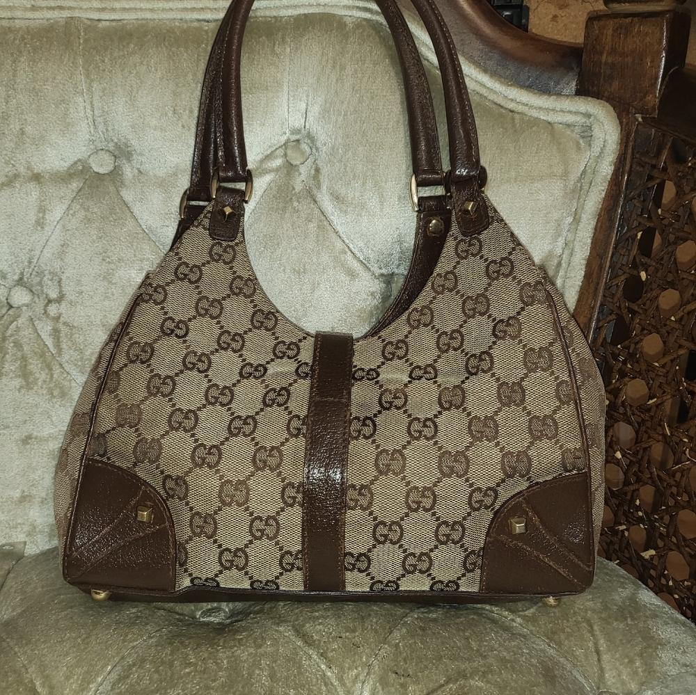 (SOLD)Authentic Vintage Gucci Tom ford jackie shoulder bag - Picture 6 of 12